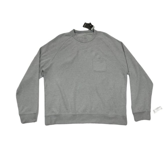 Van Heusen Other - Van Heusen Mens Essential Long Sleeve Ponte Crew Neck Grey Heather (Sz XXL)